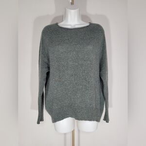 Nwot 100% Cashmere Green Sweater Nakedcashmere Small